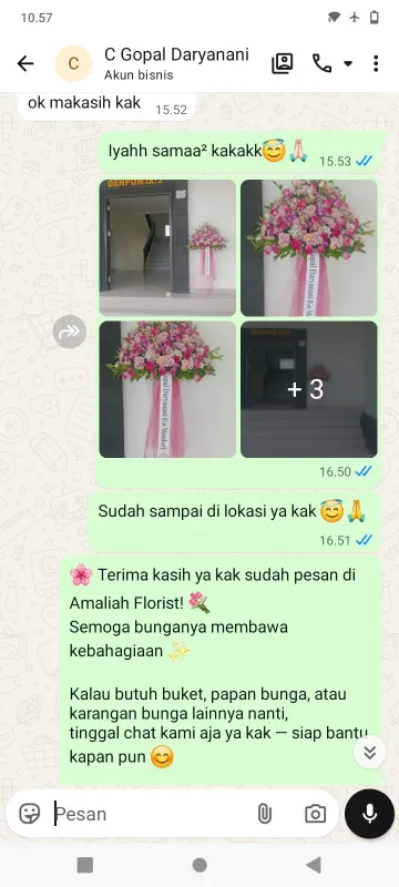 Pengiriman Karangan Bunga Pesing