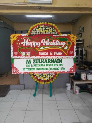 Papan Bunga di Pesing