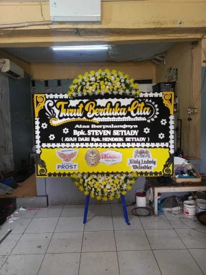 Papan Bunga di Pesing
