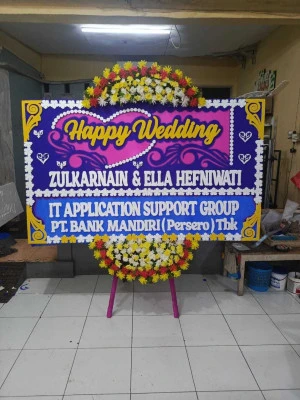 Papan Bunga di Pesing