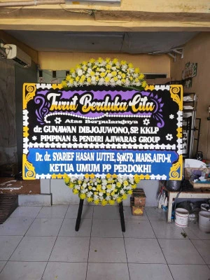 Papan Bunga di Pesing